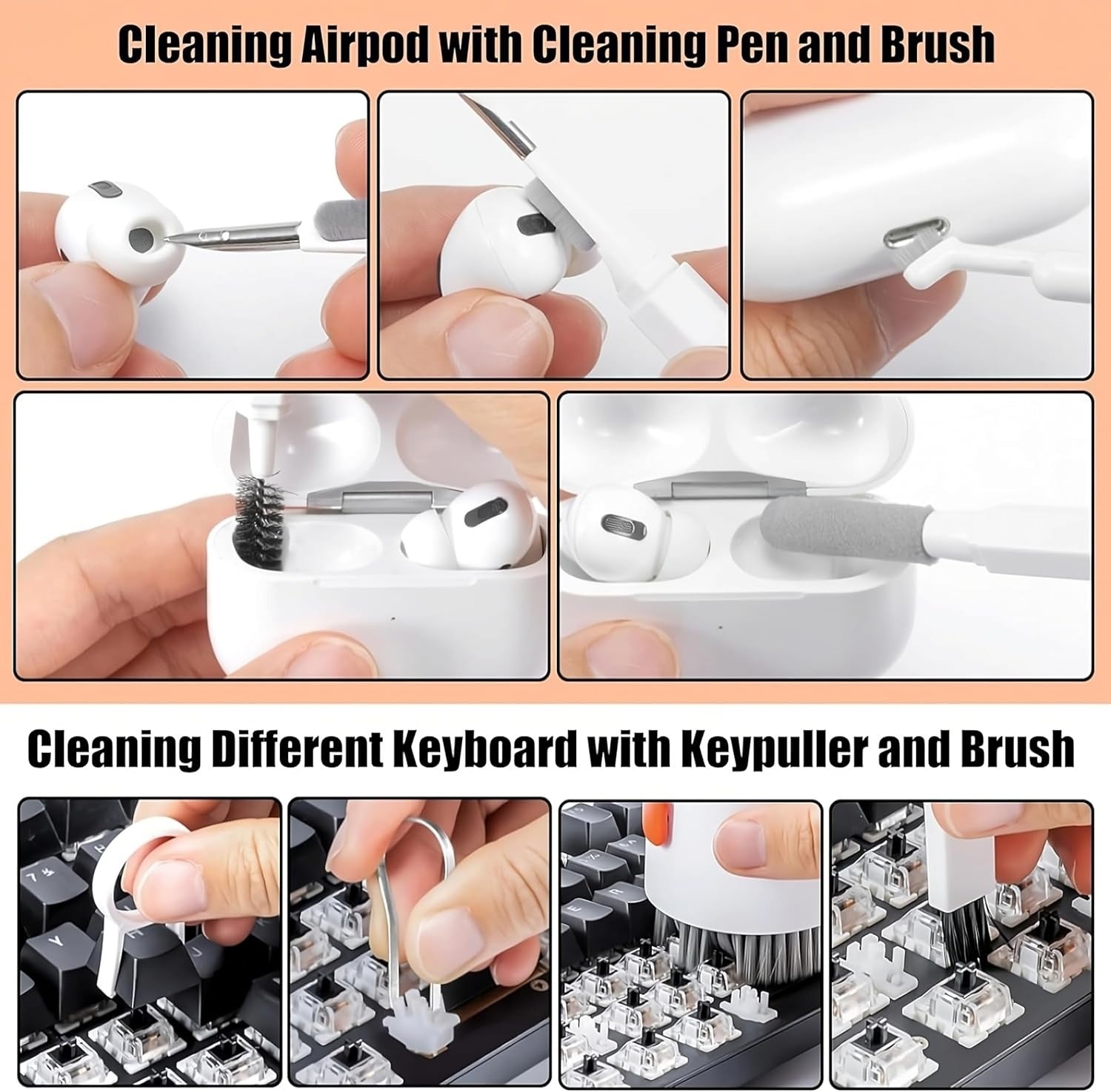 20-in-1 Cleaning Kit for Electronics – Ultimate Gadget Maintenance Tool