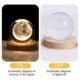 Crystal Ball LED Table Lamp – 3000K Warm White Modern Minimalist Design